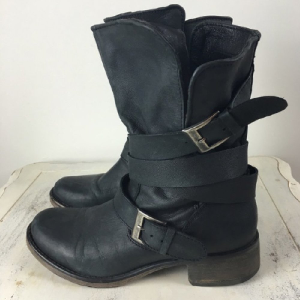 Steve Madden Brewzzer Motorcycle Boot 7.0
